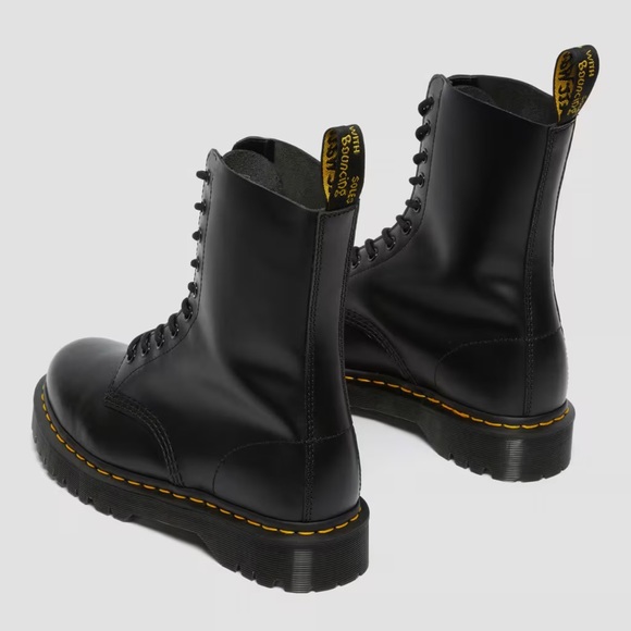 DOC MARTENS smooth leather mid calf boots - Picture 10 of 13